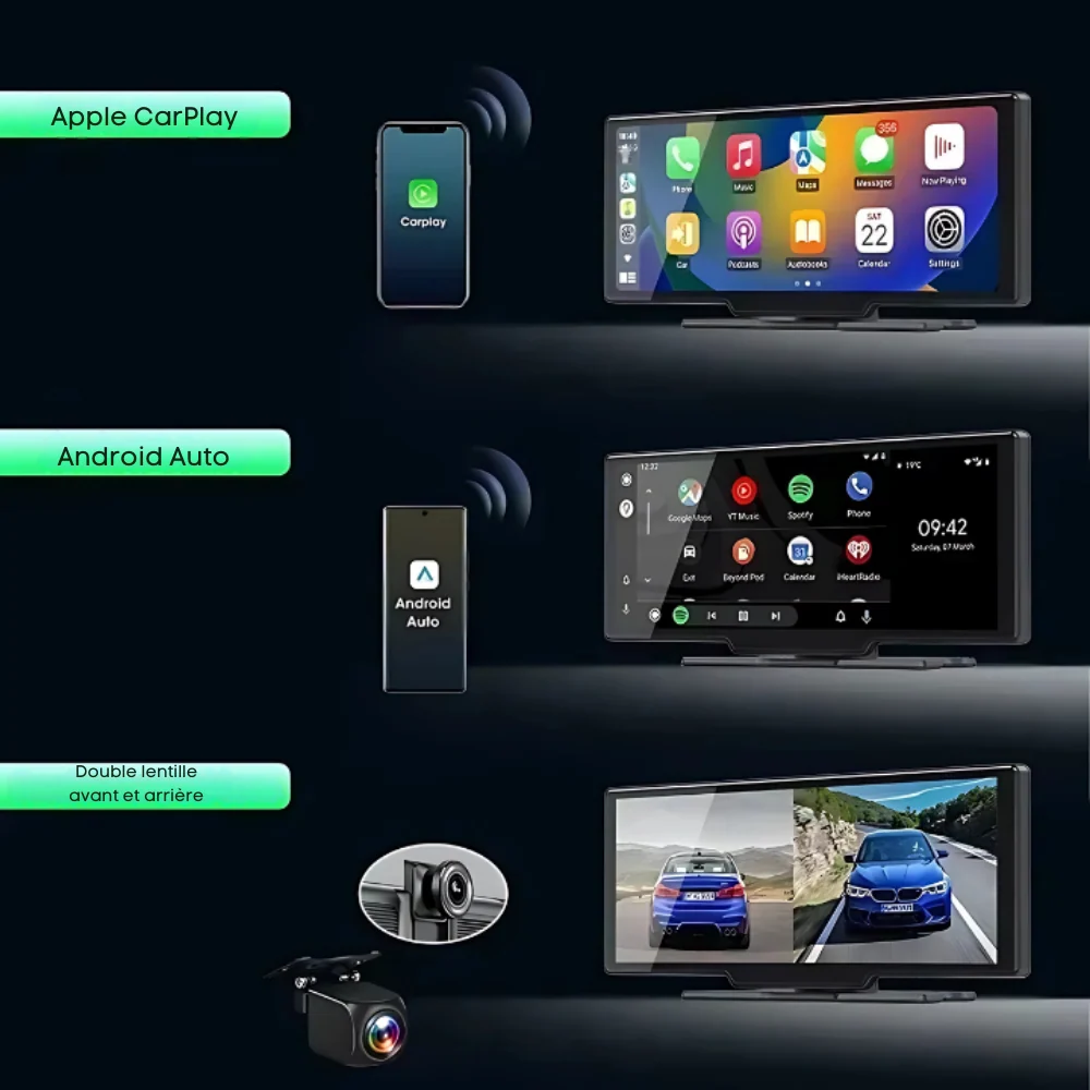 CarLink™ Pro – L’écran intelligent qui transforme n’importe quelle voiture en système moderne et connecté