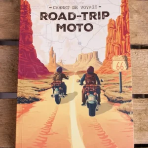 Carnet de voyage - Road trip à moto (format A5) | Aventura