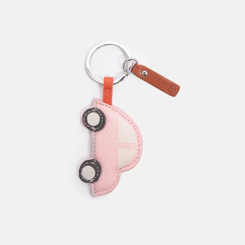 Porte-clés de voiture rose clair Caroline Gardner
