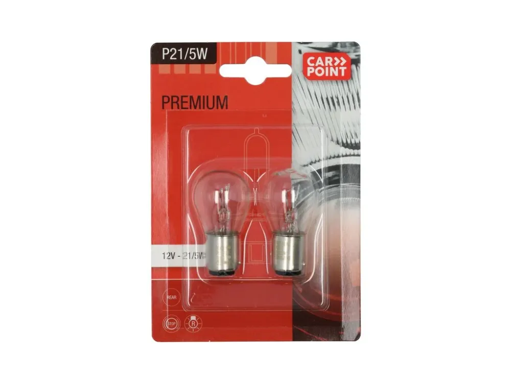 Carpoint Premium Lampes de Voiture P21/5W