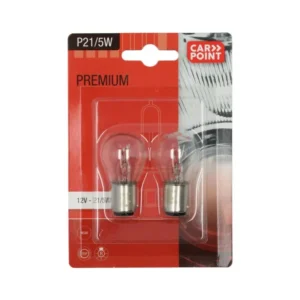 Carpoint Premium Lampes de Voiture P21/5W 2 Pièces
