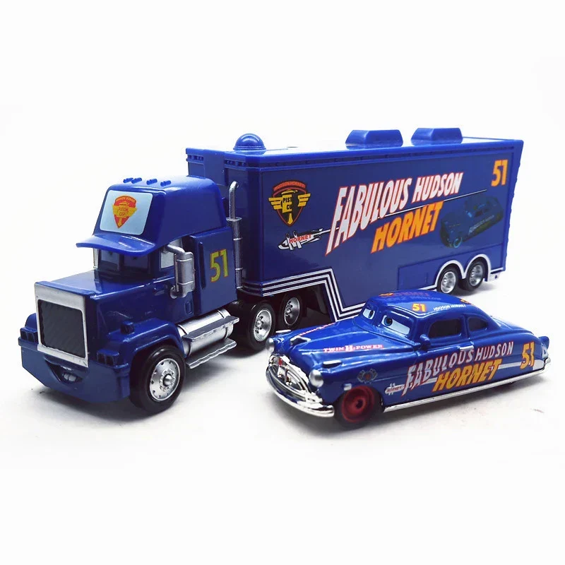 Pack Voiture Cars - Fabulous Hudson Hornet et son Camion Cars Boutique