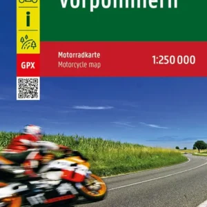 Carte spéciale moto - Mecklembourg-Poméranie-Occidentale | Freytag & Berndt