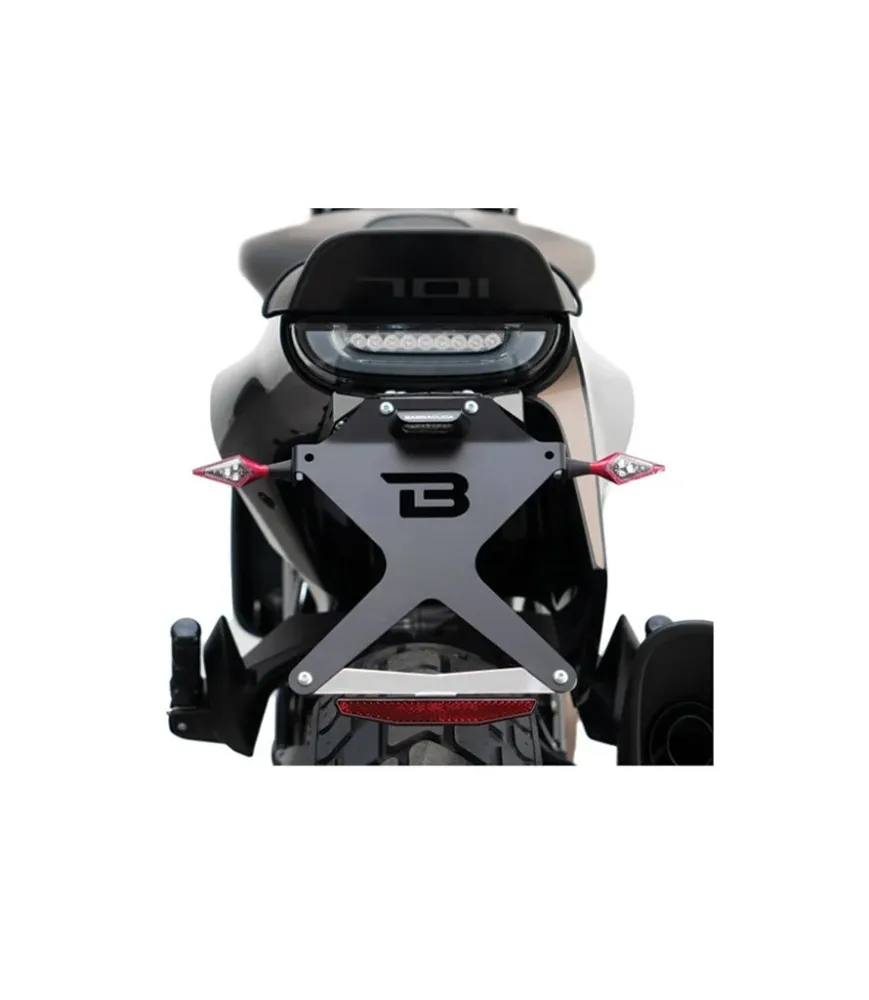 Catadioptre pour Support de plaque Moto