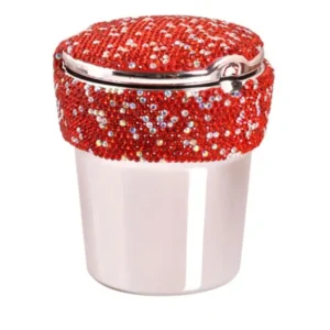 Cendrier Voiture Rouge Brillant