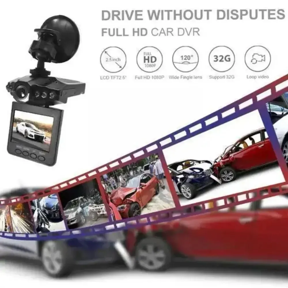 Caméra enregistreuse de voiture avec vision nocturne (Chad)