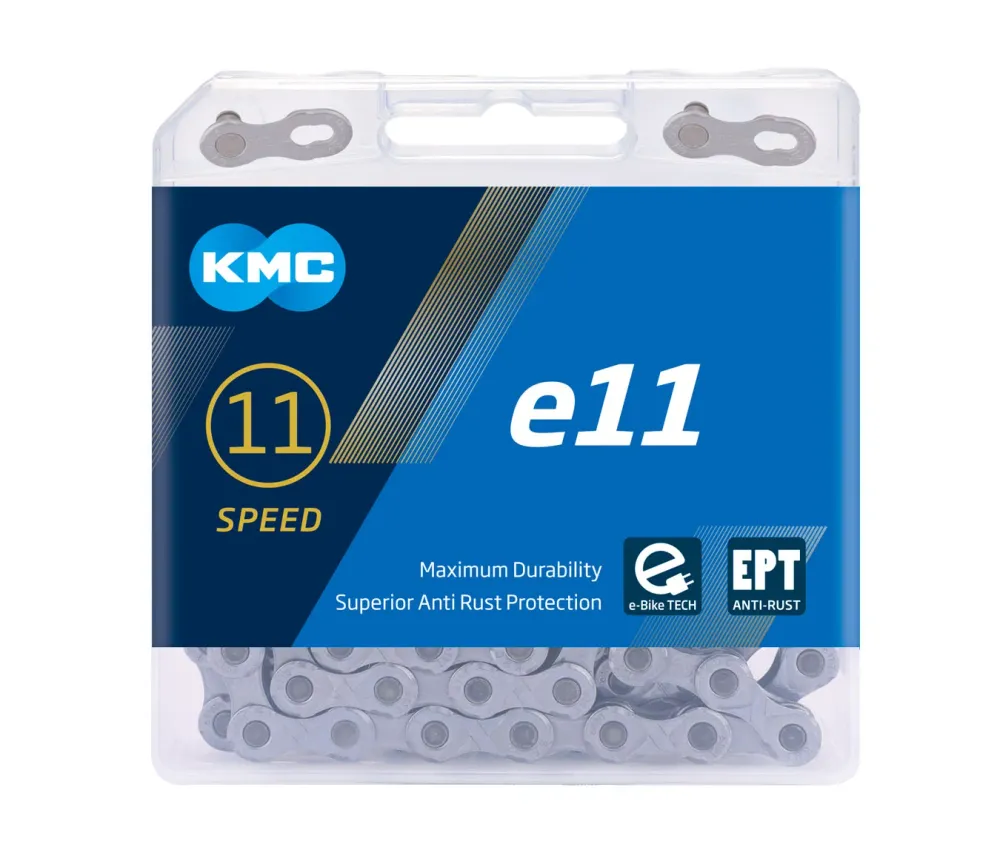 CHAÎNE KMC E11 EPT POUR VÉLO ÉLECTRIQUE TECH 11V 136 MAILLONS
