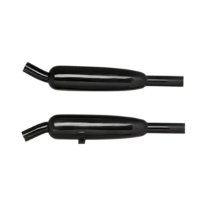 Échappement Moto Noir Toga pour Thruxton 900 EFI et 900 Carb