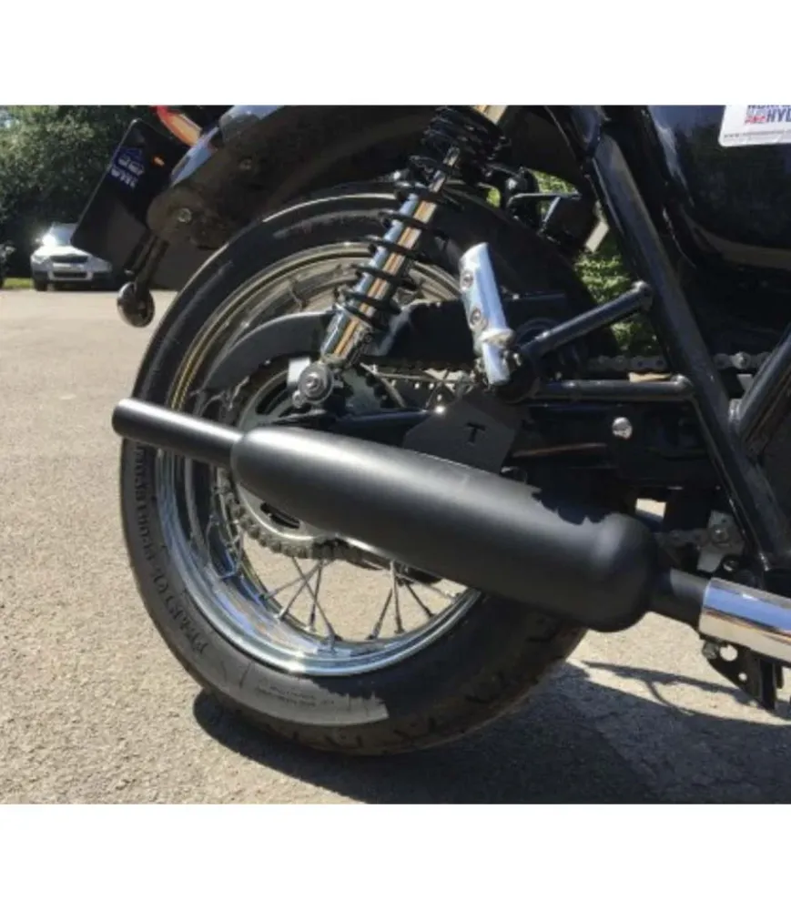 Échappement Moto Toga Noir pour Bonneville T100 et T120