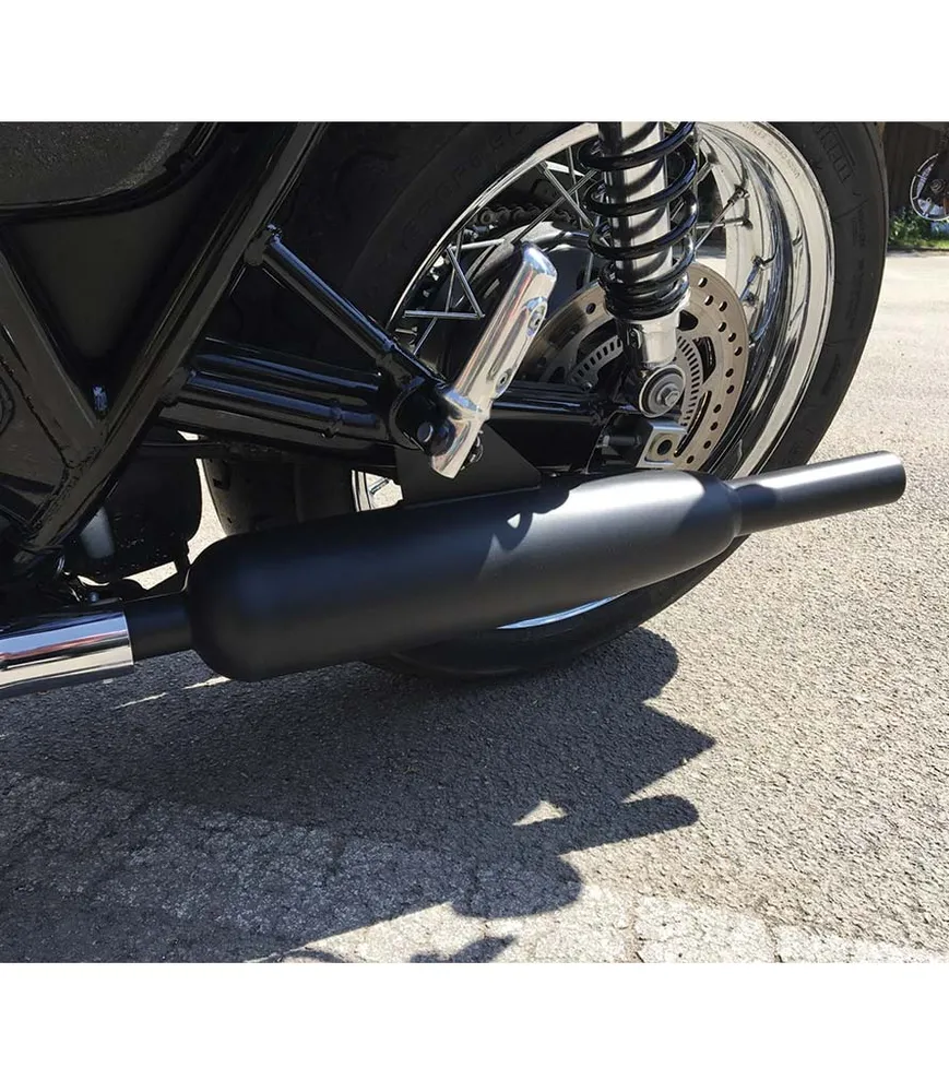 Échappement Moto Toga Noir pour Bonneville T100 et T120