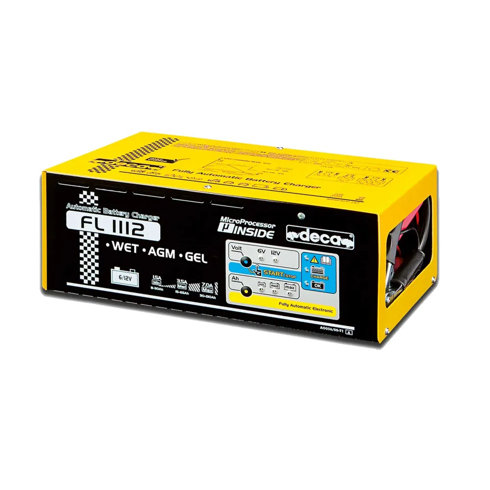 Chargeur de batterie pour voiture et moto Deca FL 1112 6-12 V