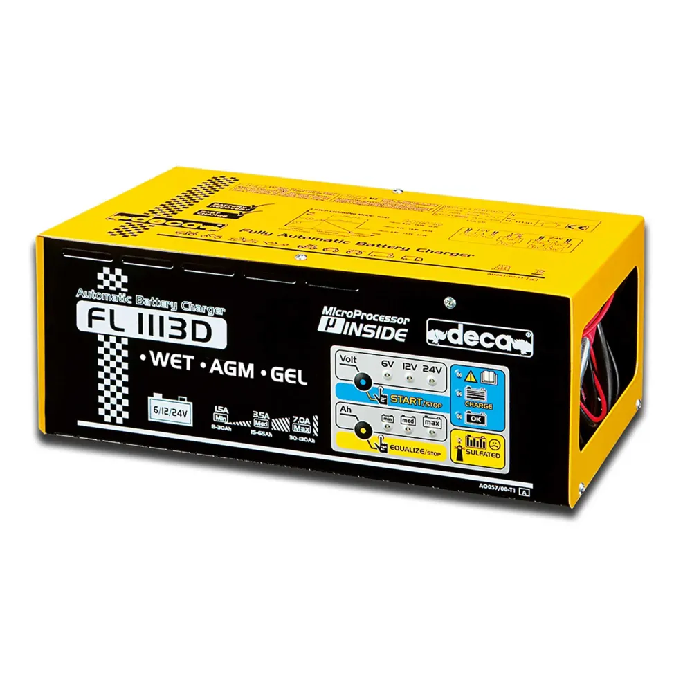 Chargeur de batterie de voiture Deca FL 1113D 6-24 V