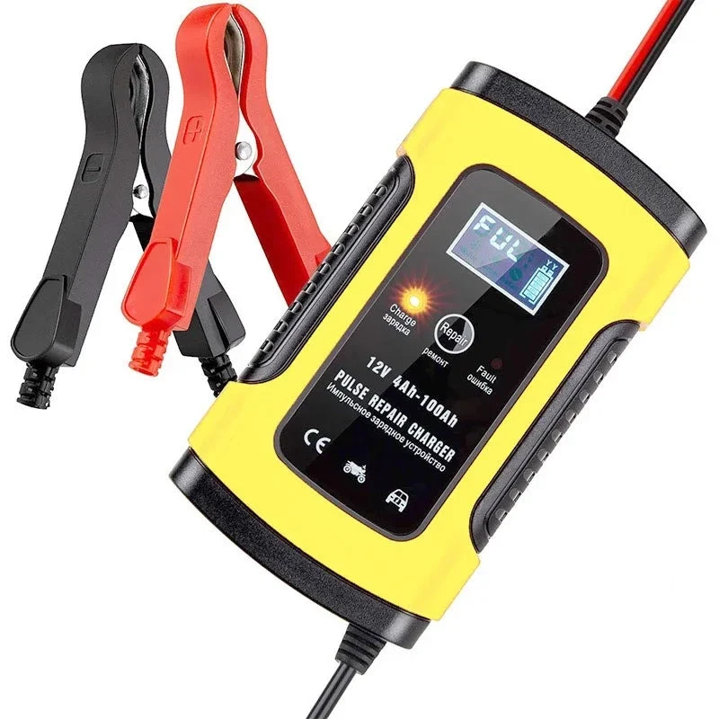 Chargeur de batterie de voiture entièrement automatique 110 V à 220 V