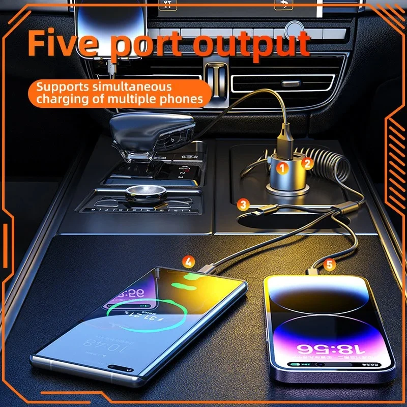 Chargeur de voiture rapide 3 en 1 (Cameroun)