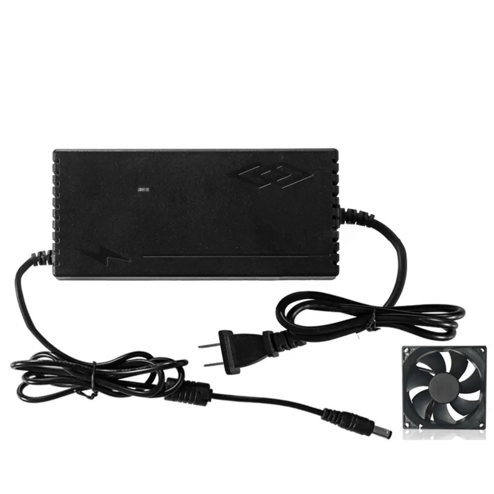 Chargeur trotinette electrique 54.6V/2A pour li-ion batterie pour e-bike/scooter/moto adaptateur secteur alimentation char...