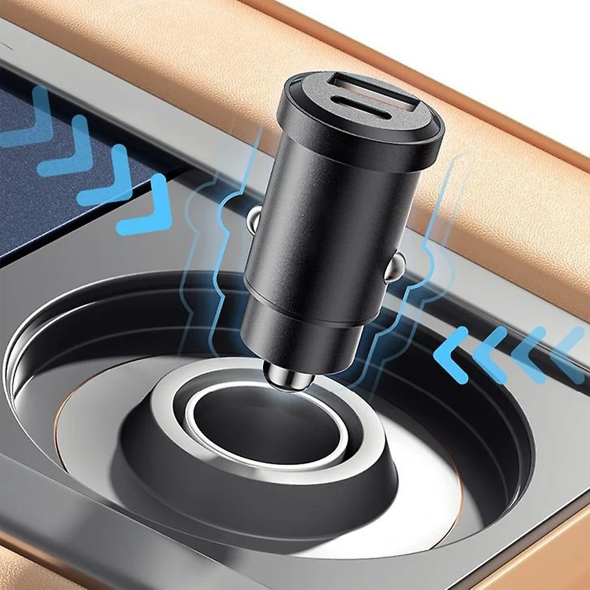 Chargeur de voiture Essager 30W Type C & USB