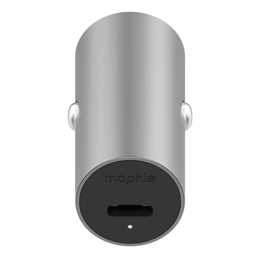 Chargeur de voiture MOPHIE USB-C 18W Argent