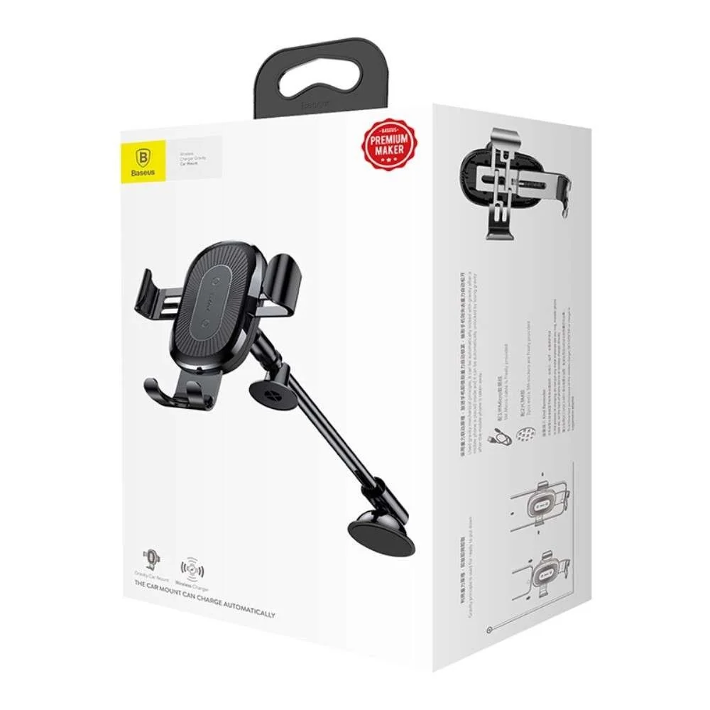 Chargeur de voiture sans fil - Support de tableau de bord