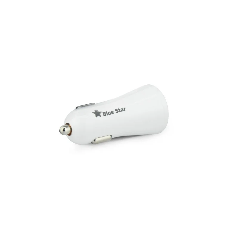 Chargeur de voiture universel avec entrée USB - 2 - Blanc - Forcell