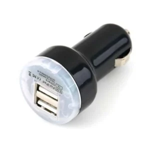 Chargeur de voiture USB DUO - 2,1 - NOIR