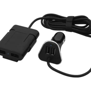 Chargeur de voiture USB 4 ports - 9,6 - Charge rapide iQchip - BLOW