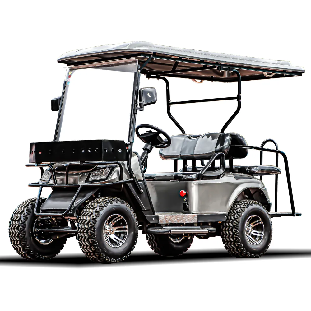 Chariot de golf électrique 60V 4 roues 4 places