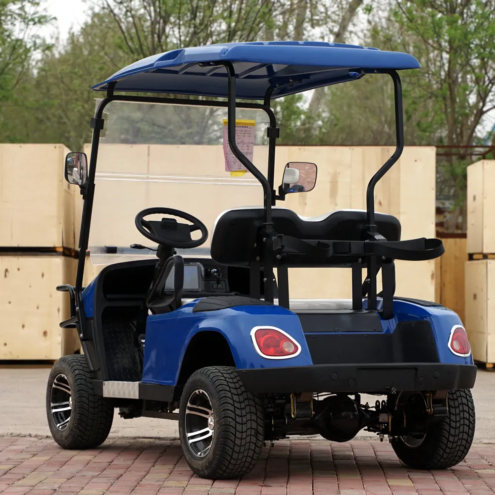 Chariot de golf électrique 60V 4 roues 4 places