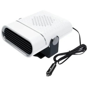 Chauffage de voiture 14x12x8cm air froid et chaud rotatif à 360 degrés dégivrage et désembuage chauffage réchauffeur de vo...