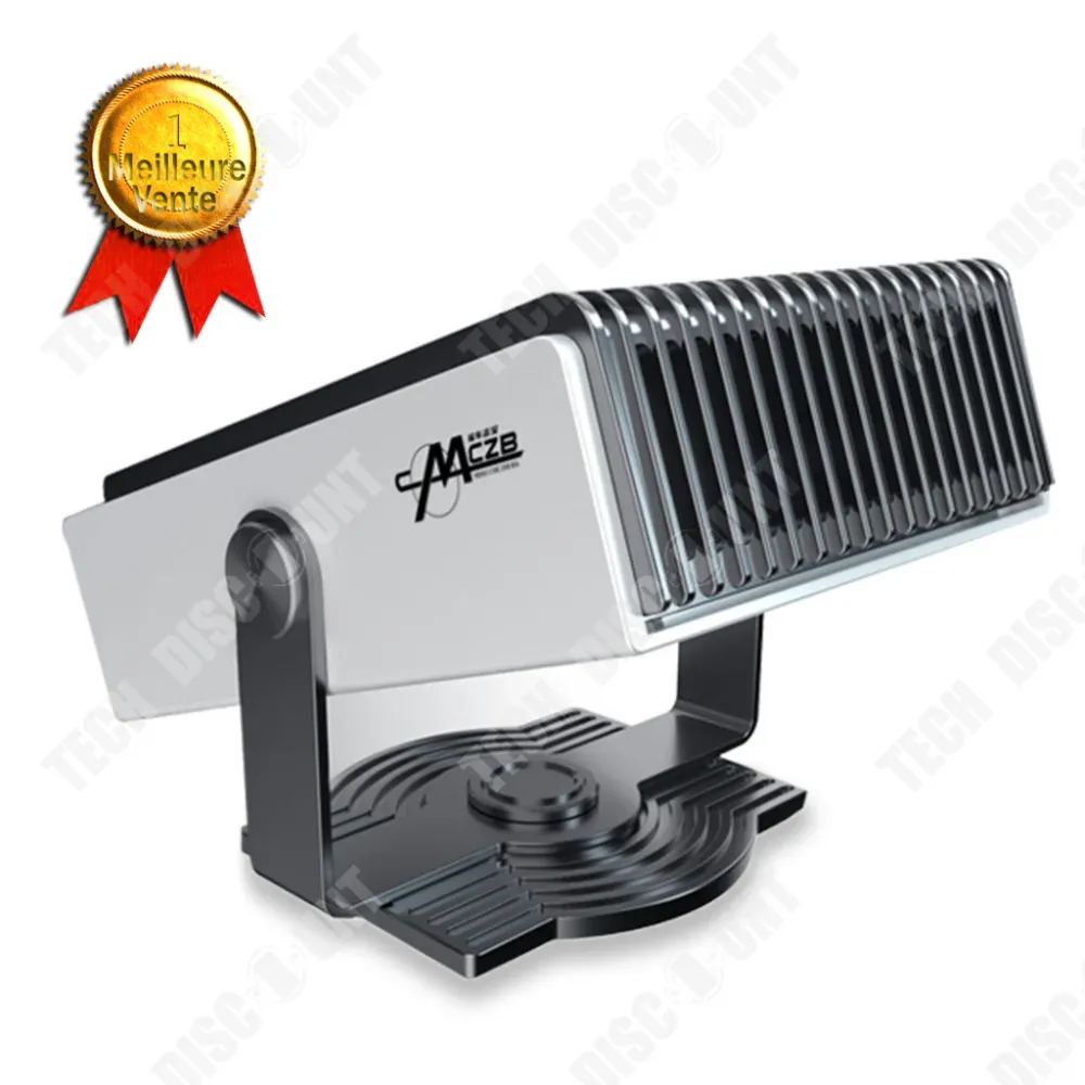 TD® Chauffage de voiture chauffage haute puissance 150W chauffage sortie de grille supérieure et inférieure réglable