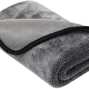 Chiffon microfibre géant Monster XXL pour voiture, 60 x 160 cm, soin de la peinture, super absorbant, 2 en 1