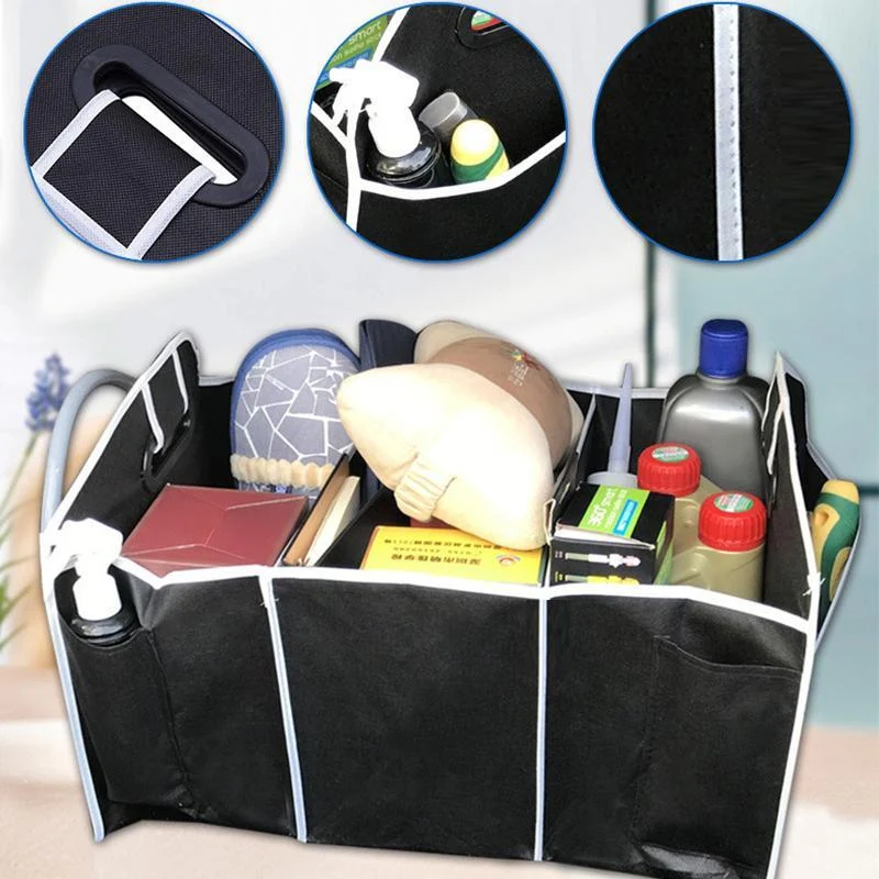 Boîte De Rangement Pliante Pour Coffre De Voiture ciaovie