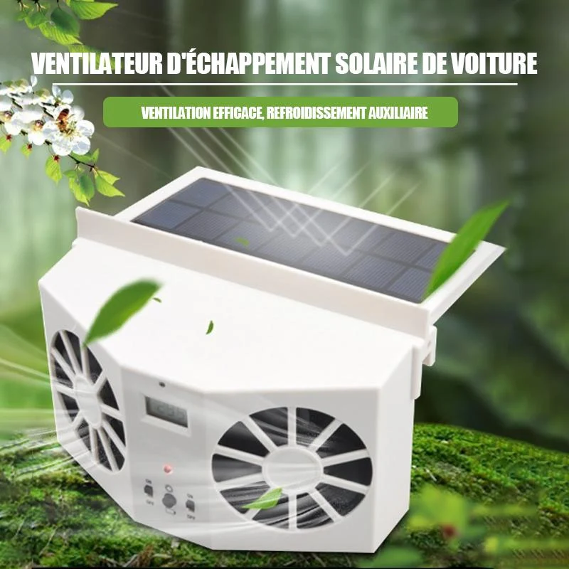 Ciaovie™ Ventilateur D'échappement Solaire De Voiture