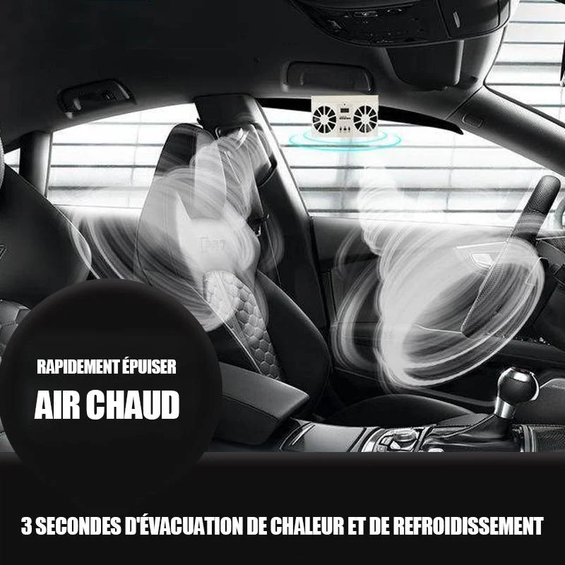 Ciaovie™ Ventilateur D'échappement Solaire De Voiture