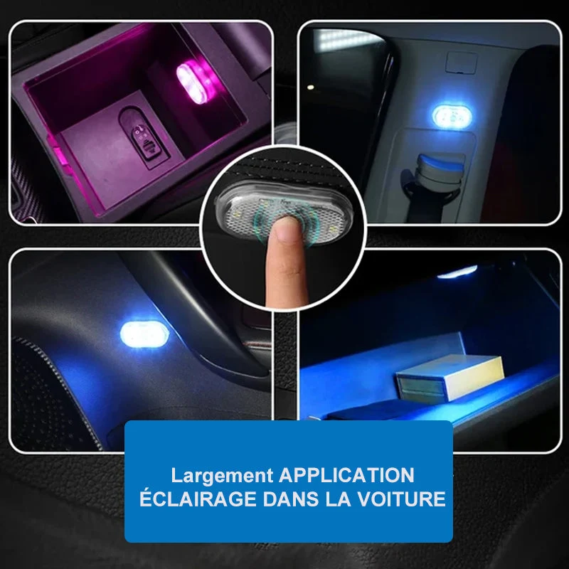 Lumière d'éclairage de voiture à capteur tactile ciaovie