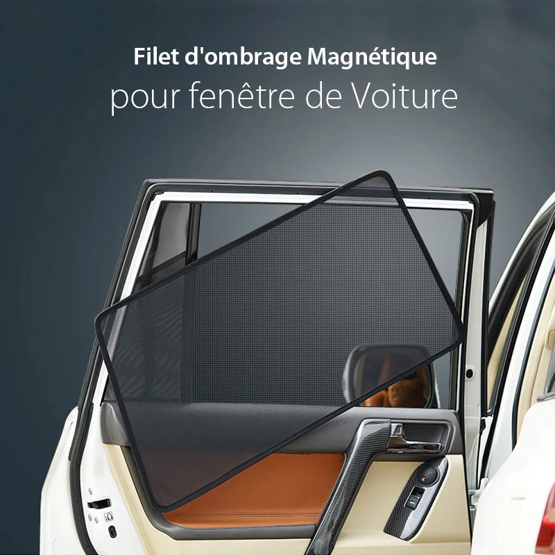 Pare-Soleil en Maille Magnétique pour Fenêtre de Voiture ciaovie