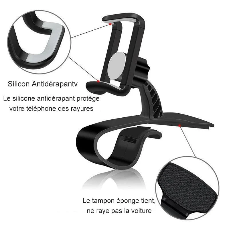 Support de Téléphone de Voiture à Rotation à 360 Degrés ciaovie