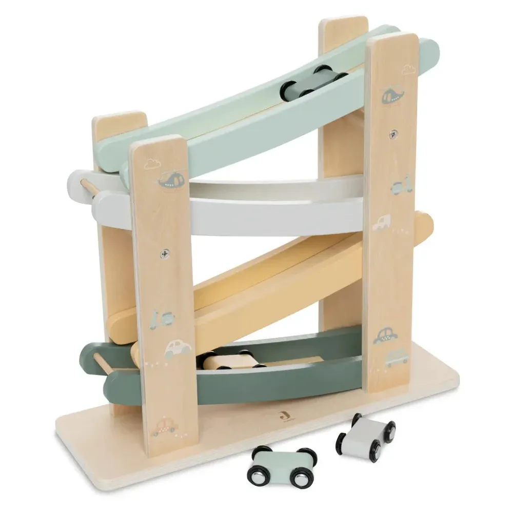 Circuit voiture en bois - On Go - Jollein