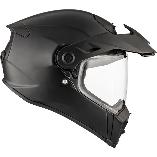 CKX Atlas Solid - Casque de Moto Noir