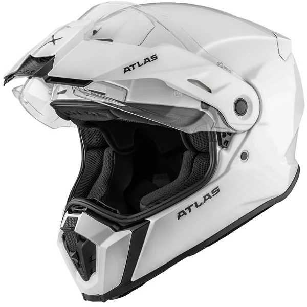 CKX Atlas Solid - Casque de Moto Noir