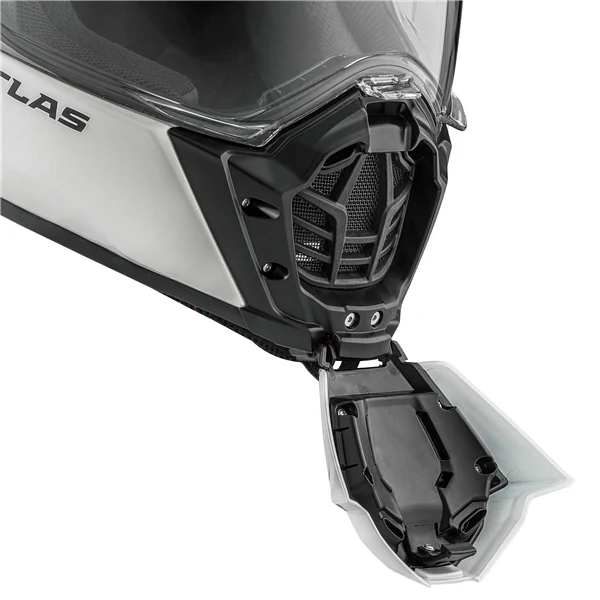 CKX Atlas Solid - Casque de Moto Noir
