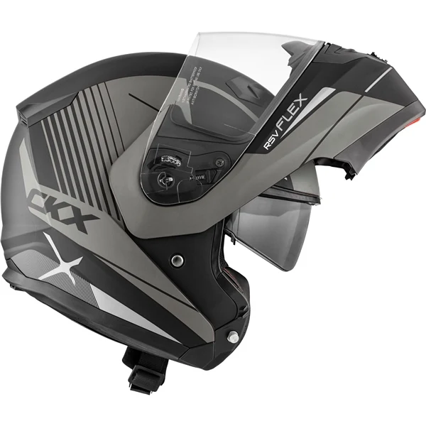 CKX Flex Tempo - Casque de Moto Bleu