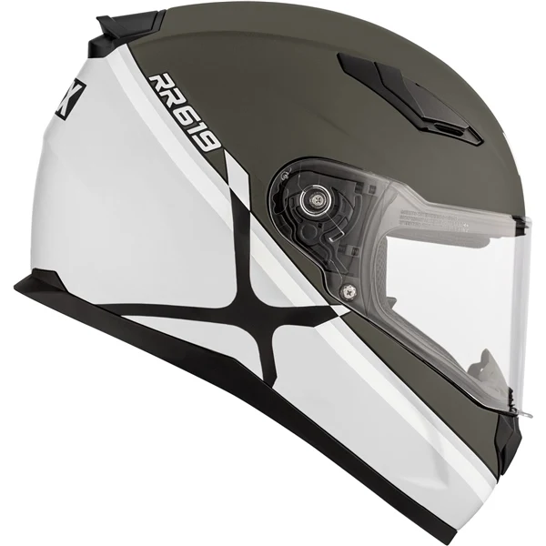 CKX RR619 Quantum - Casque de Moto Rouge