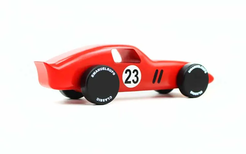 "CL01" tourne Renner | Voiture en bois faite à la main par Emanuel Rufo