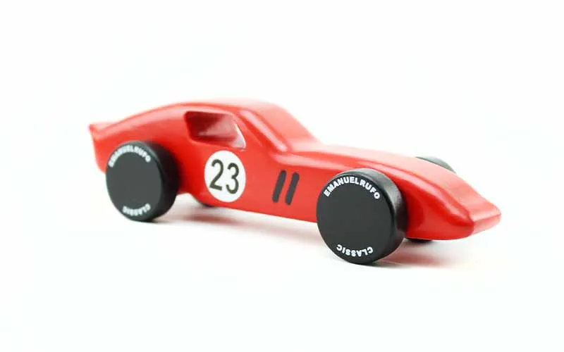 "CL01" tourne Renner | Voiture en bois faite à la main par Emanuel Rufo