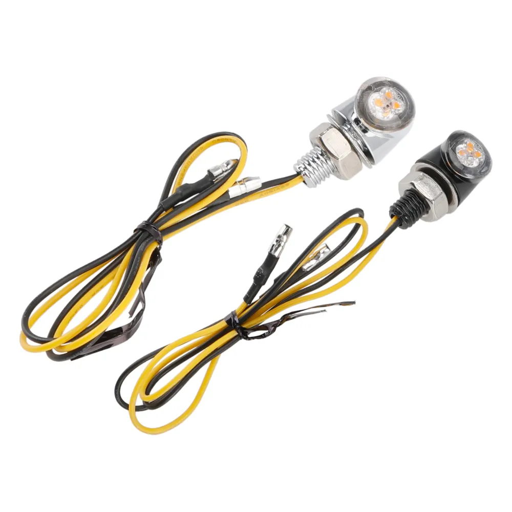 Clignotant LED 12V, 8mm, universel pour moto Honda