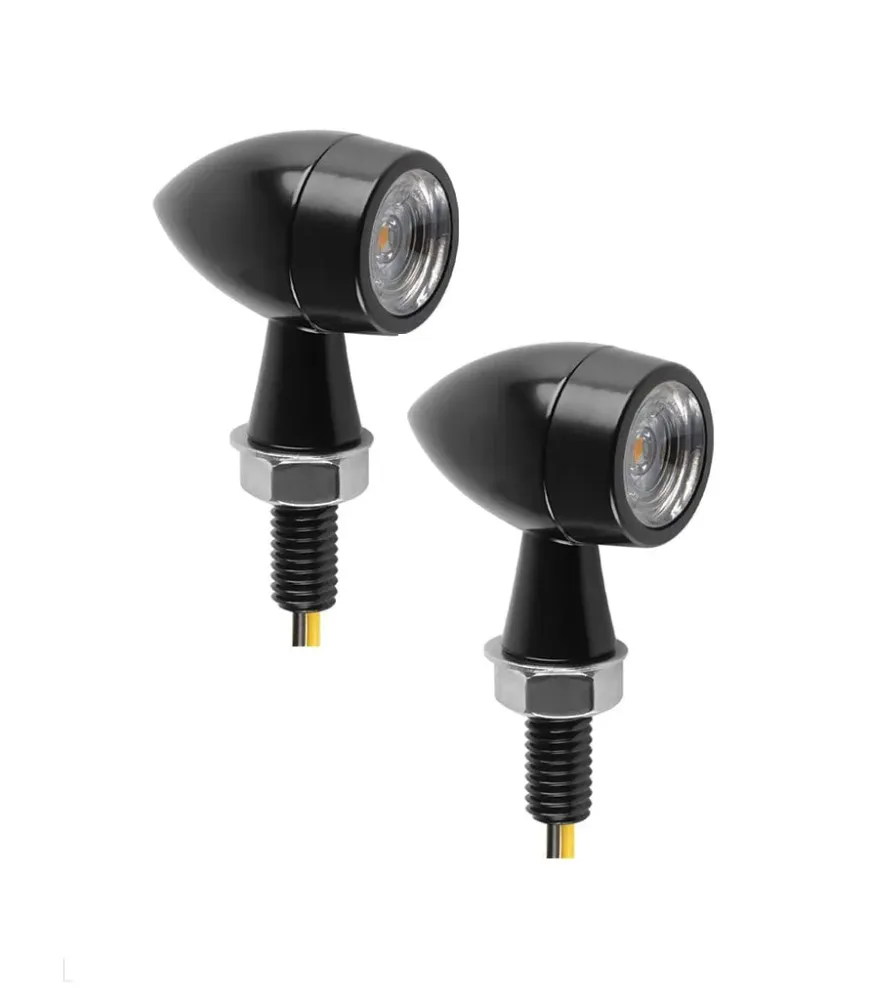 Clignotants Moto LED Homologués - Lunar 2 1 - Cafe Twin