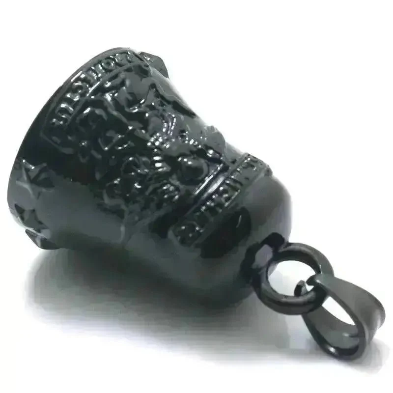 Cloche de moto noir "Archange SAINT MICHAEL"