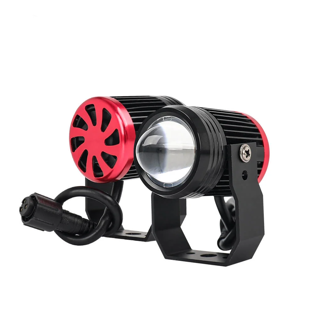 Feux de conduite auxiliaires miniatures pour moto série de 2 pouces (ensemble/2 pièces) Renflement CO LIGHT