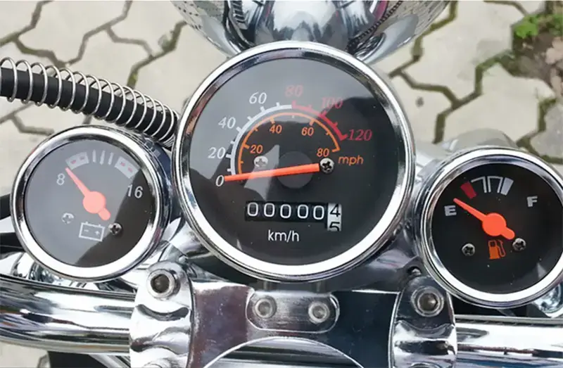 Compteur Moto 3 Cadran