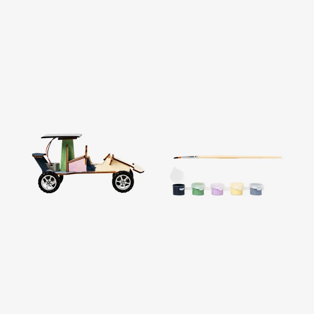 Construis ta propre voiture de course solaire